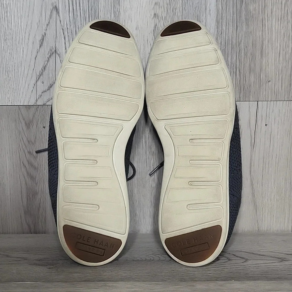 Cole Haan Original Grand Grey‎ Fabric Leather Lace Up Oxford Shoes Mens 9.5 main image 9